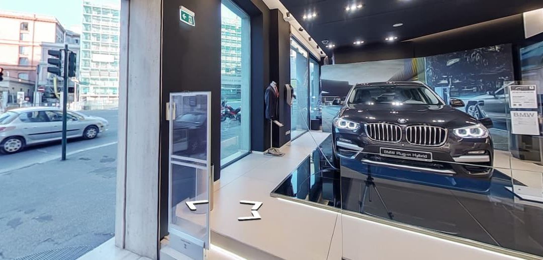 BMW Virtual Showroom a Roma: nuovo concept a Barberini approvato da Nicolas Peter